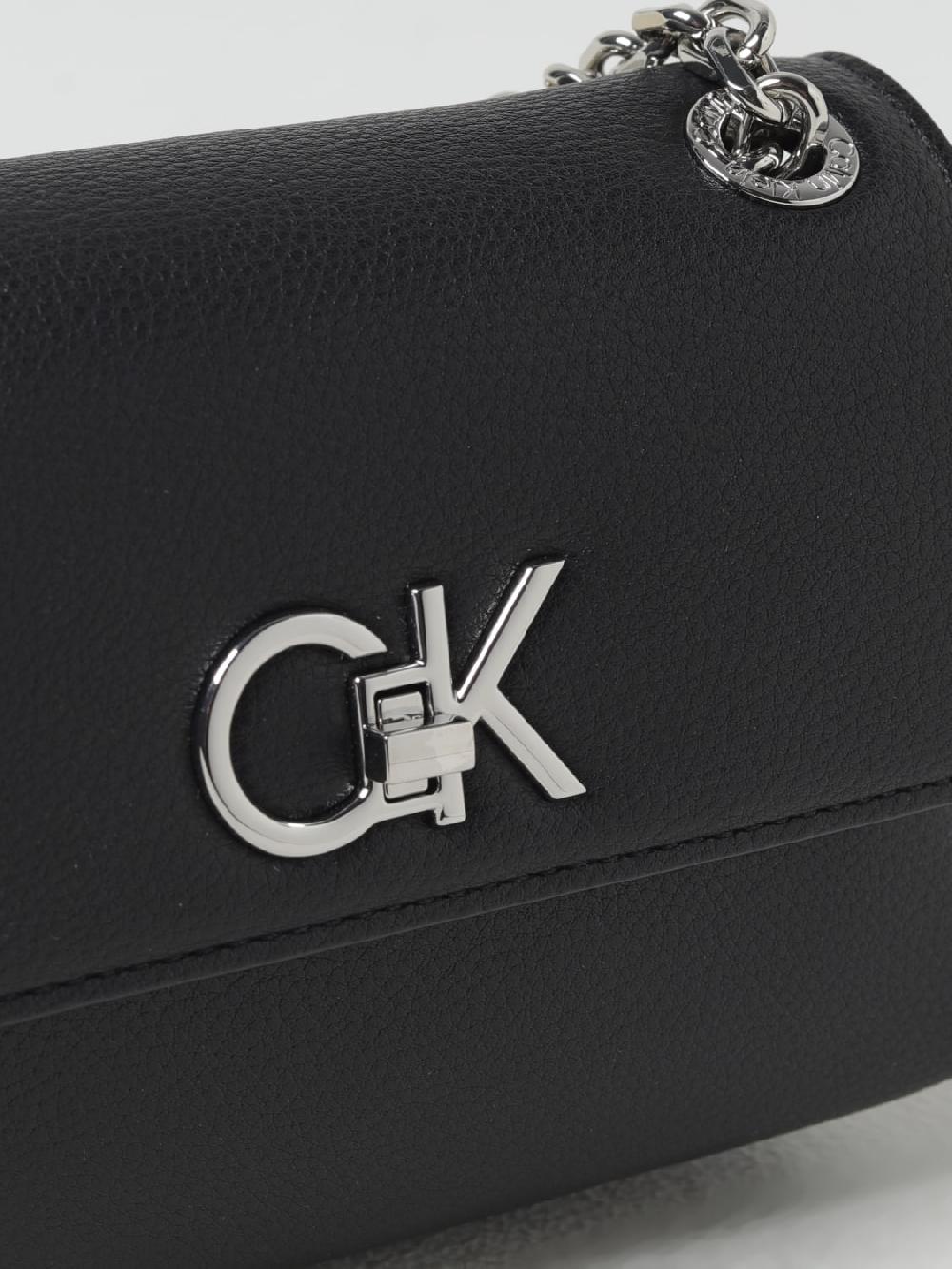 Giglio Borsa Calvin Klein In Pelle Sintetica A Grana