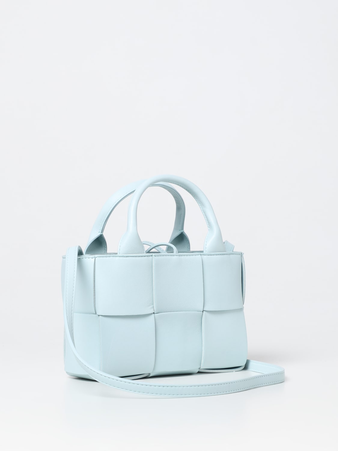 Giglio Borsa Candy Arco Bottega Veneta In Nappa Intrecciata