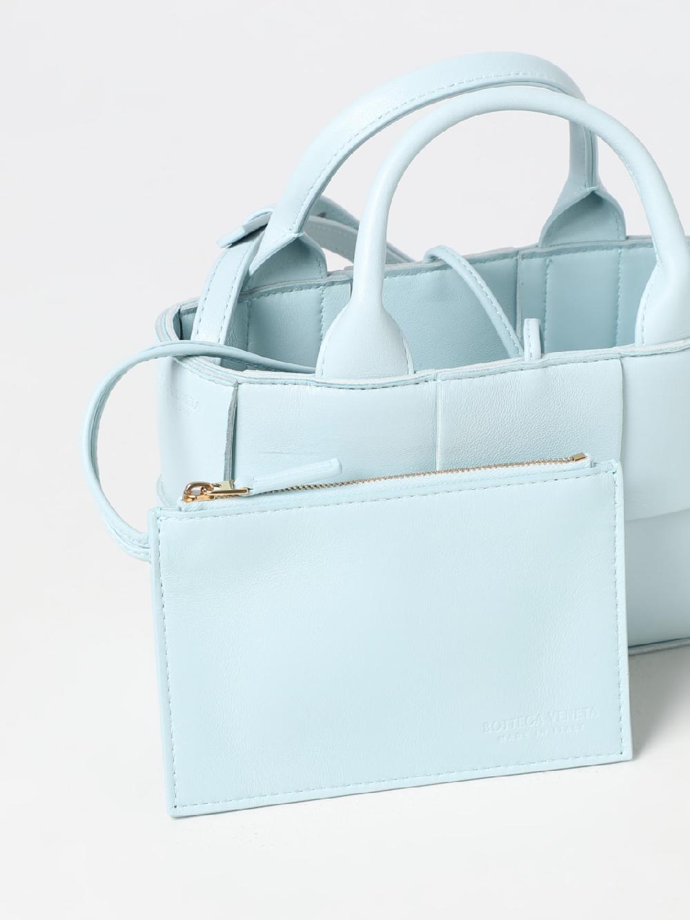 Giglio Borsa Candy Arco Bottega Veneta In Nappa Intrecciata