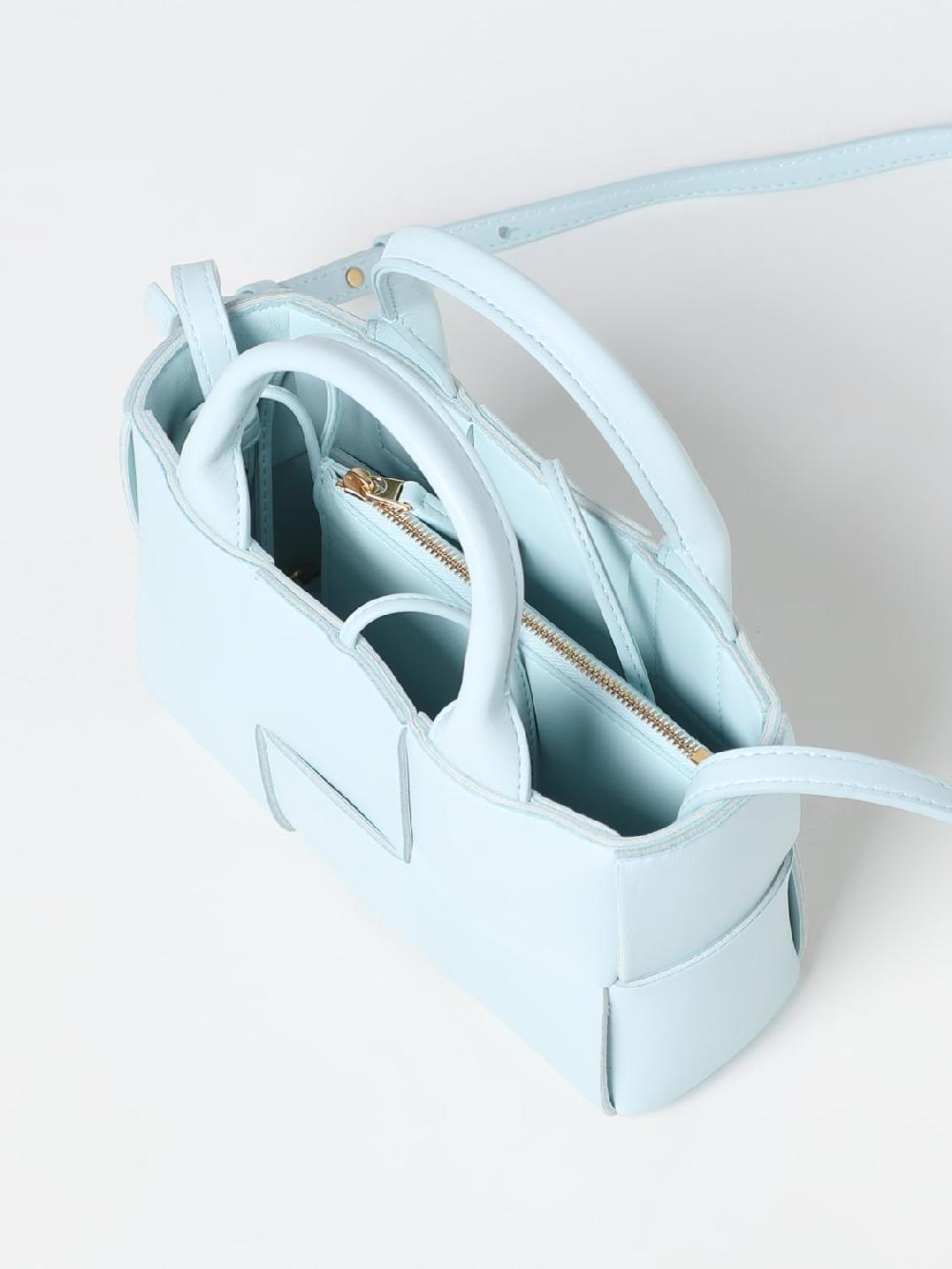 Giglio Borsa Candy Arco Bottega Veneta In Nappa Intrecciata