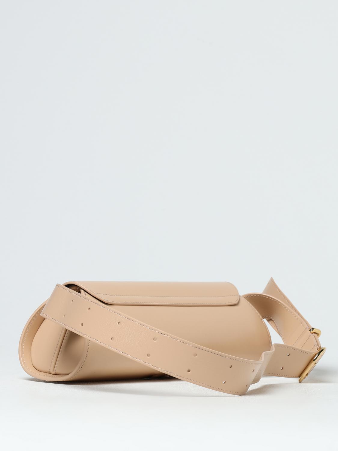 Giglio Borsa Cannolo Jil Sander In Pelle Palmellata