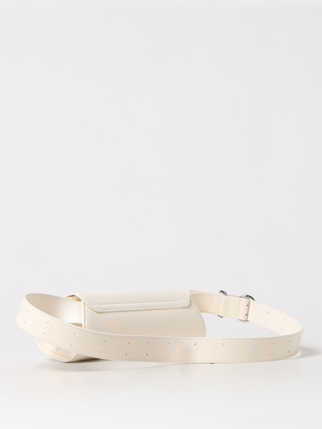 Giglio Borsa Cannolo Jil Sander In Pelle Palmellata
