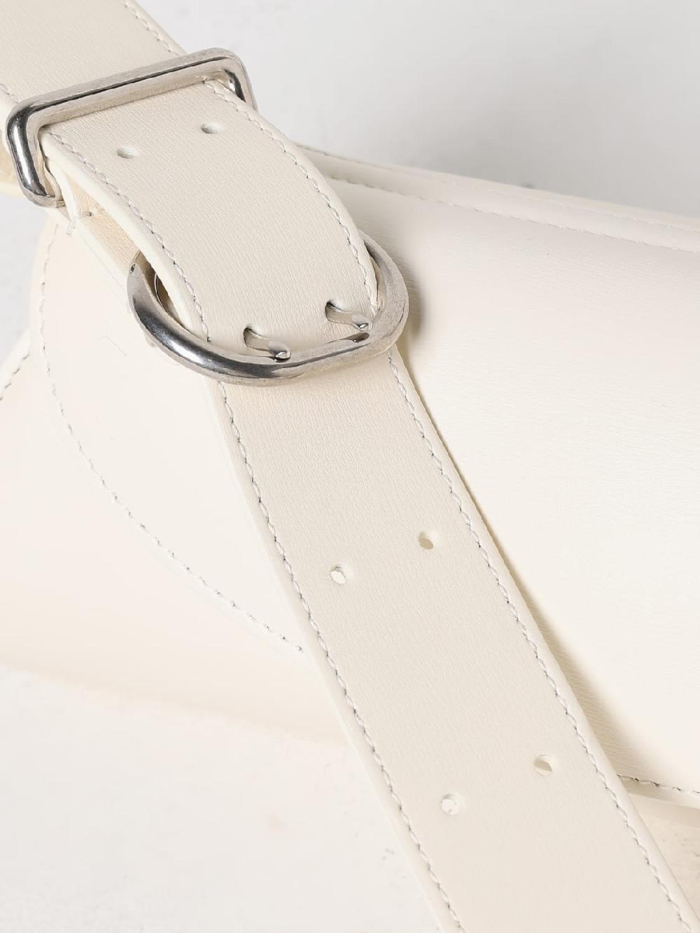 Giglio Borsa Cannolo Jil Sander In Pelle Palmellata