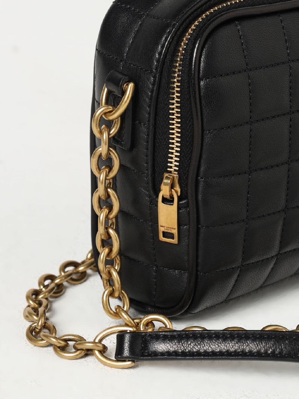 Giglio Borsa Cassandre Saint Laurent In Nappa Trapuntata