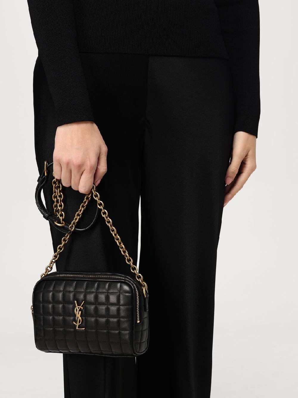 Giglio Borsa Cassandre Saint Laurent In Nappa Trapuntata