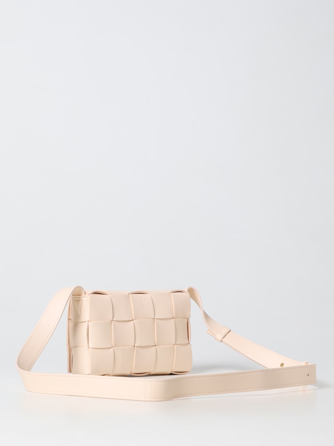 Giglio Borsa Cassette Bottega Veneta In Nappa Intrecciata