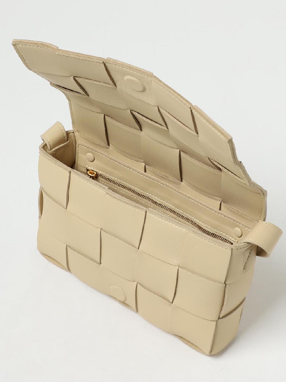Giglio Borsa Cassette Bottega Veneta In Nappa Intrecciata