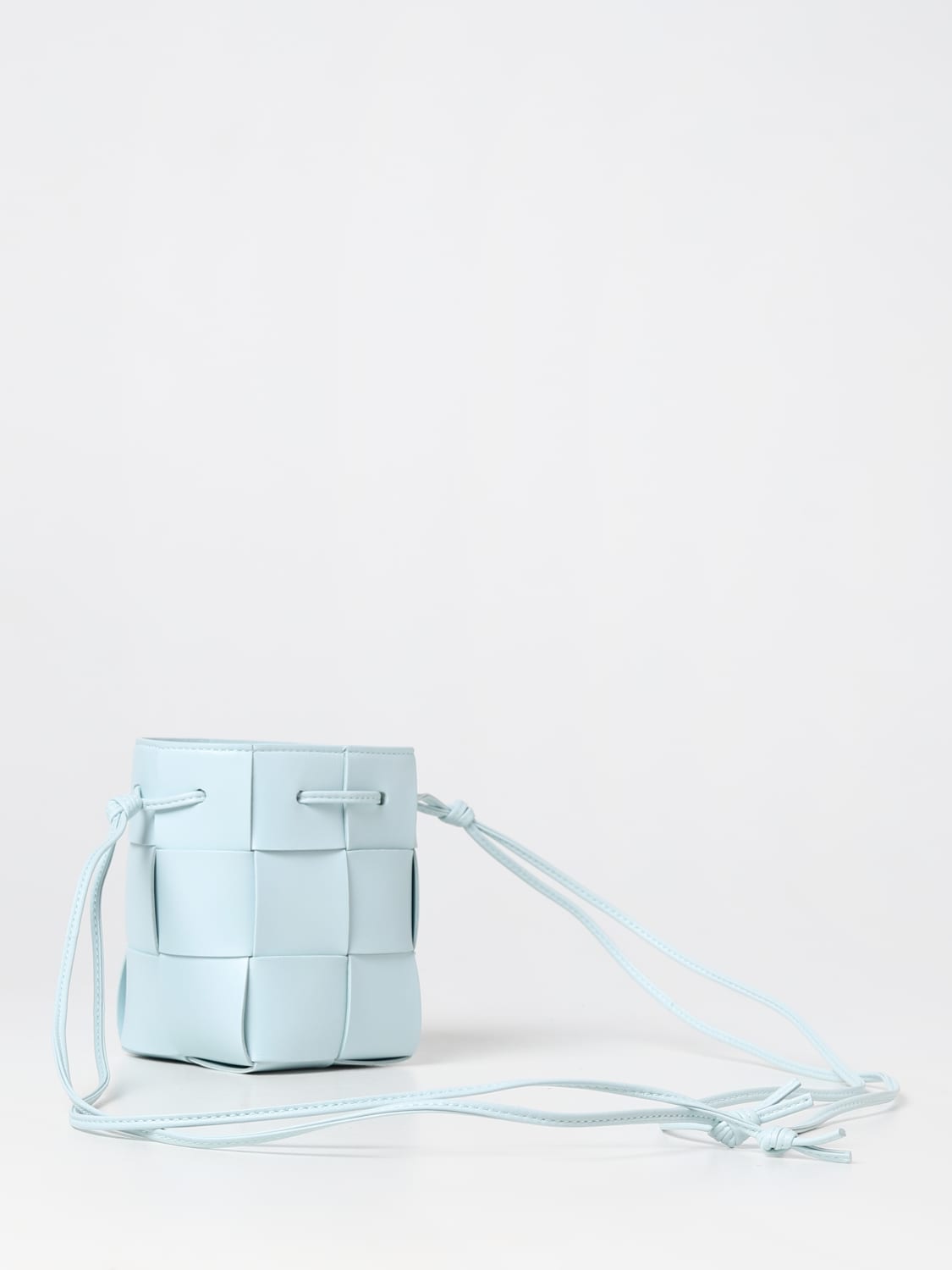 Giglio Borsa Cassette Bottega Veneta In Nappa Intrecciata