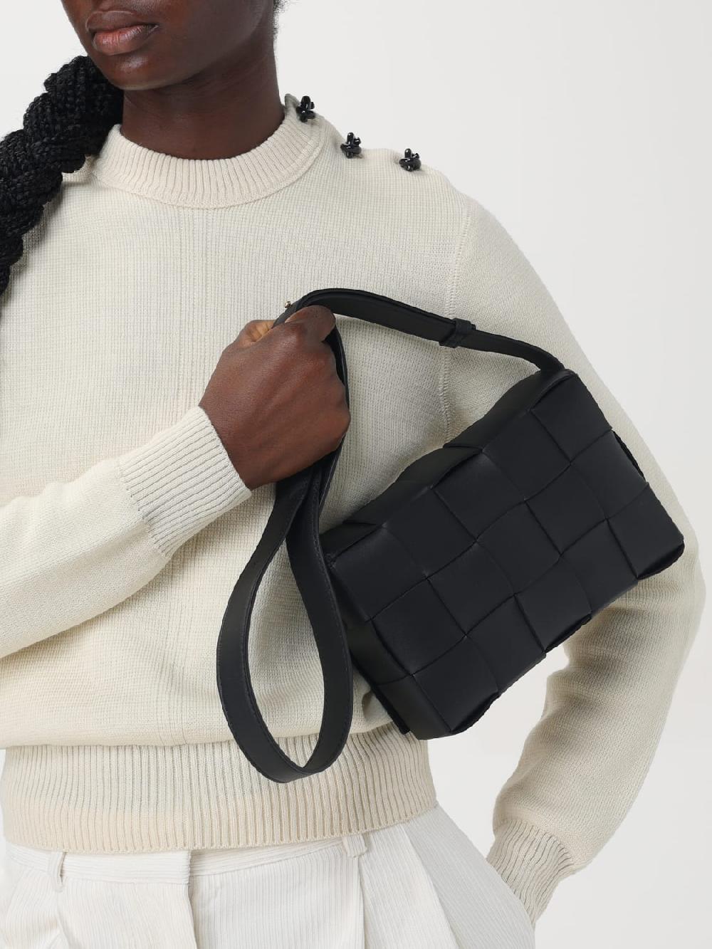 Giglio Borsa Cassette Bottega Veneta In Pelle Intrecciata