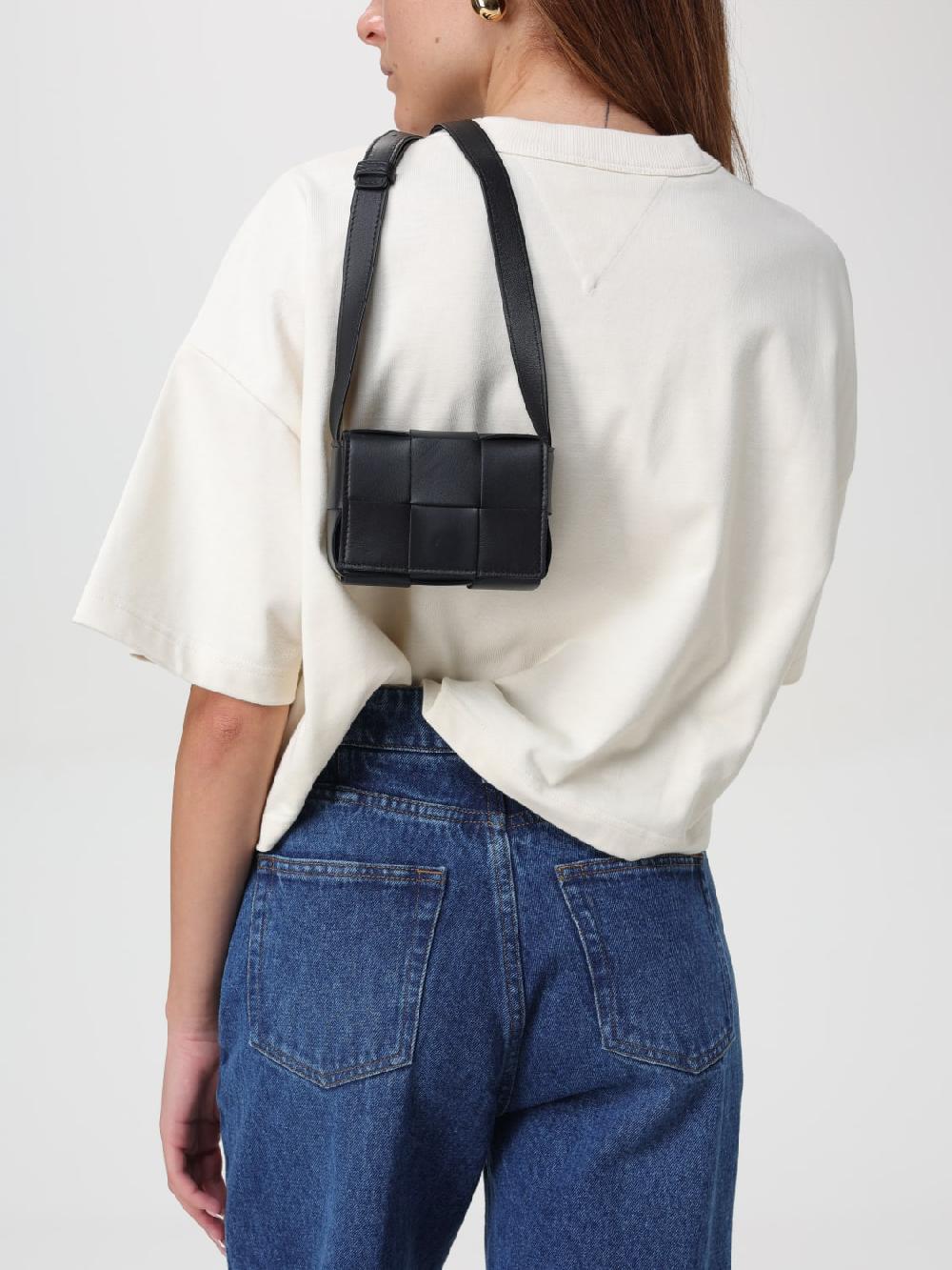 Giglio Borsa Cassette Bottega Veneta In Pelle Intrecciata