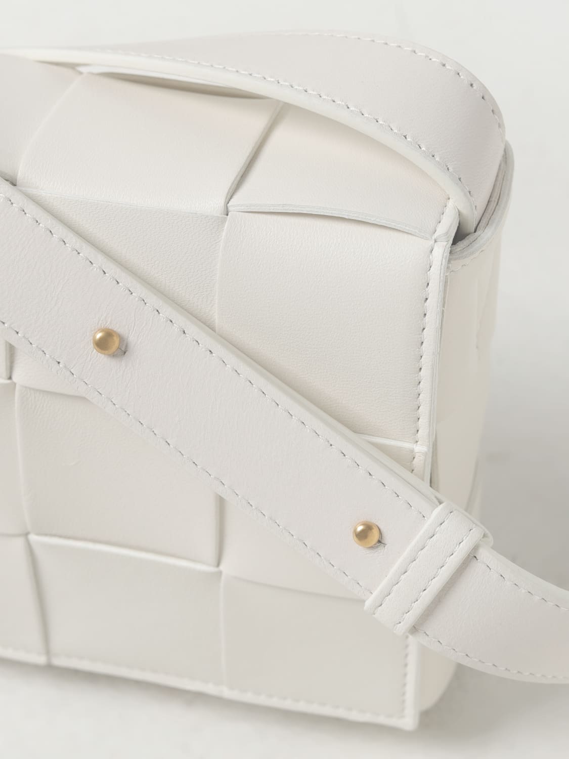 Giglio Borsa Cassette Bottega Veneta In Pelle Intrecciata