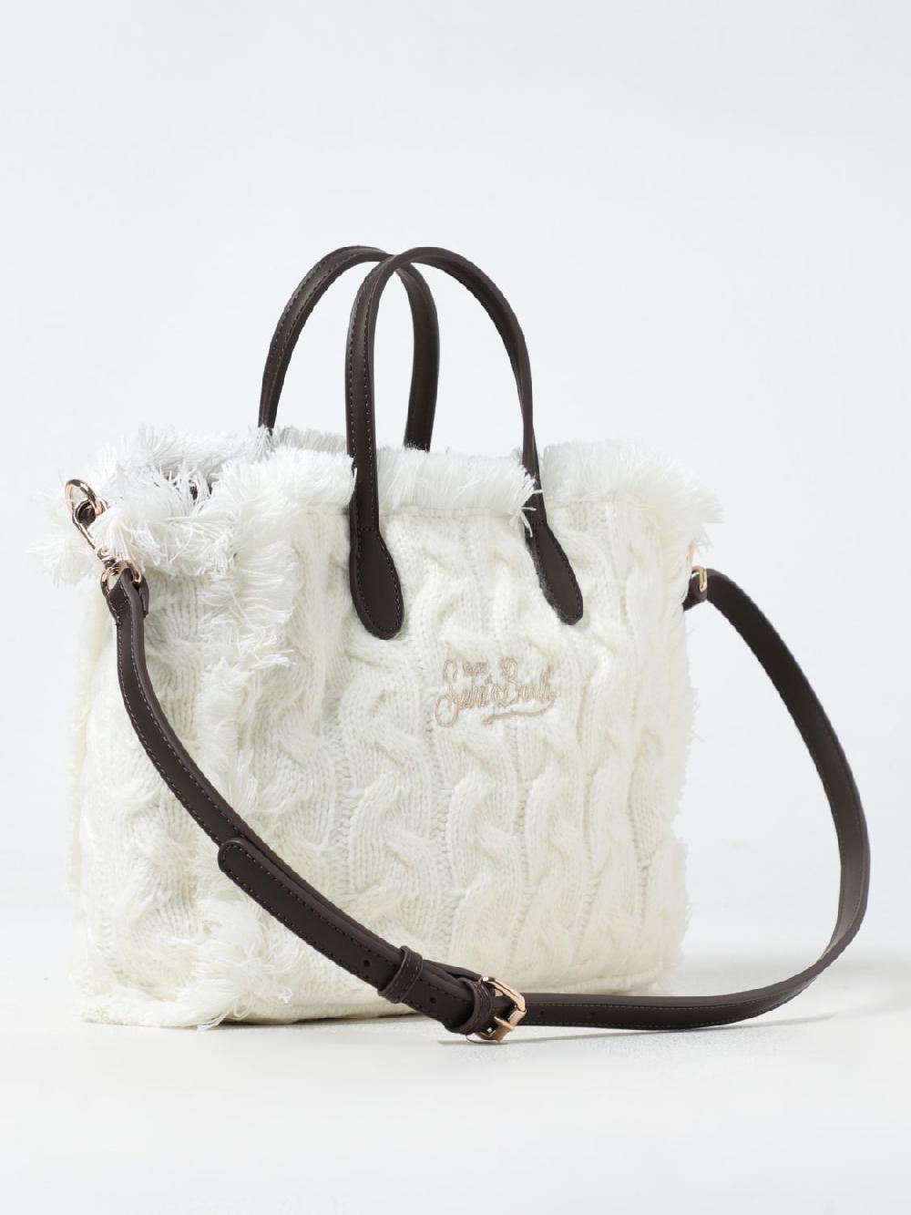 Giglio Borsa Colette In Maglia Con Ricamo Mc2 Saint Barth