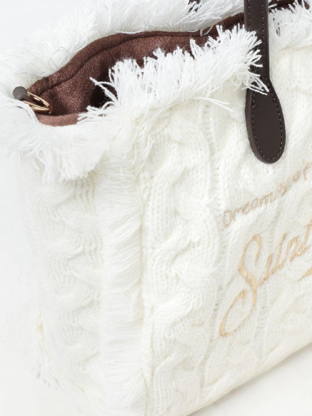 Giglio Borsa Colette In Maglia Con Ricamo Mc2 Saint Barth