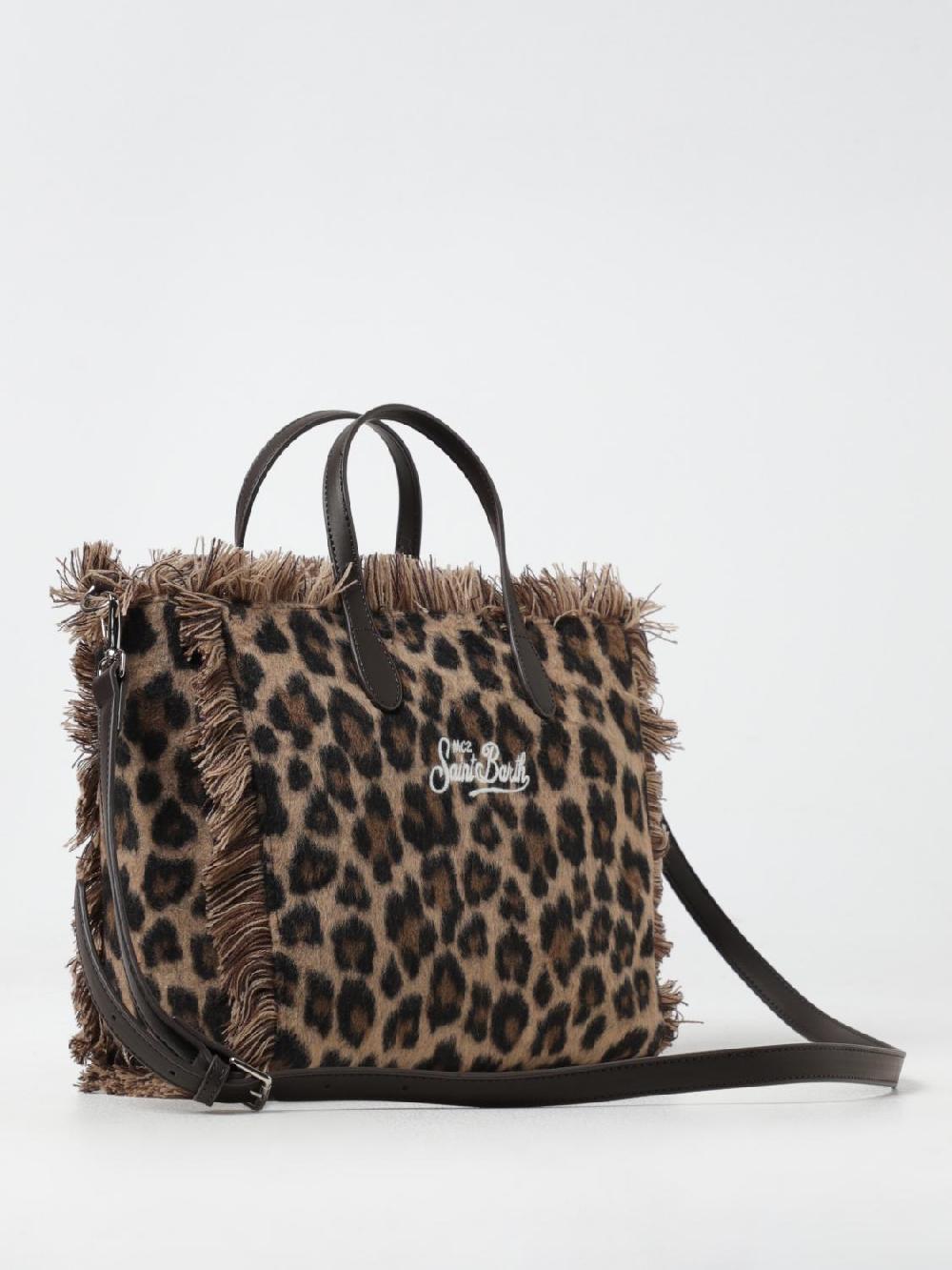 Giglio Borsa Colette W Leopard Midi 18 Mc2 Saint Barth
