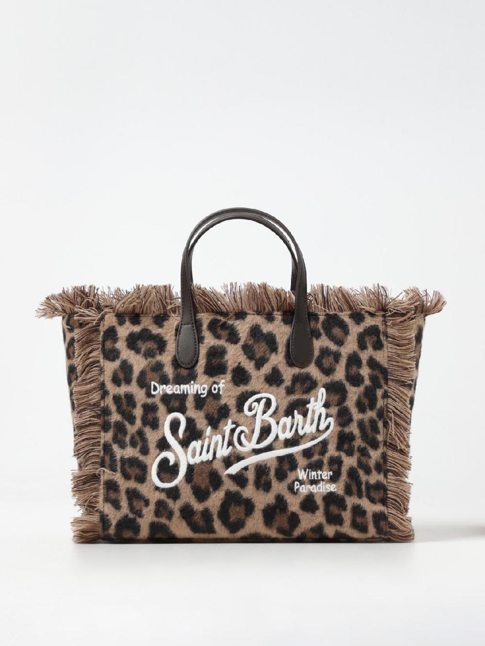 Giglio Borsa Colette W Leopard midi 18 Mc2 Saint Barth