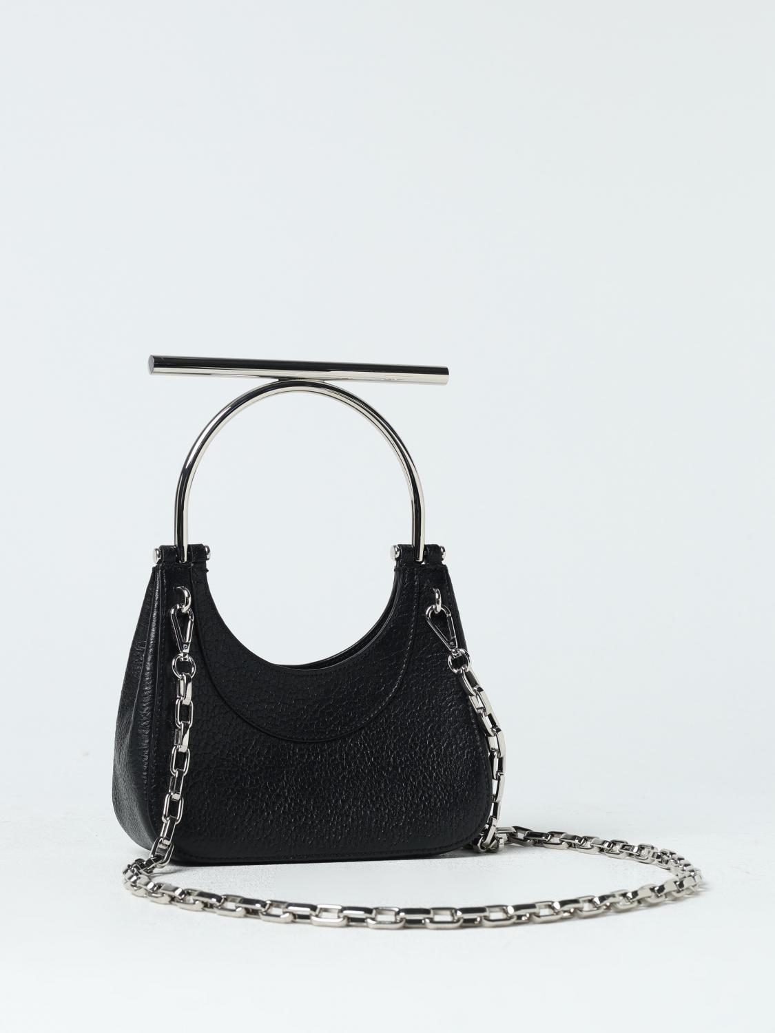 Giglio Borsa Cross-Bar Alexander McQueen In Pelle A Grana