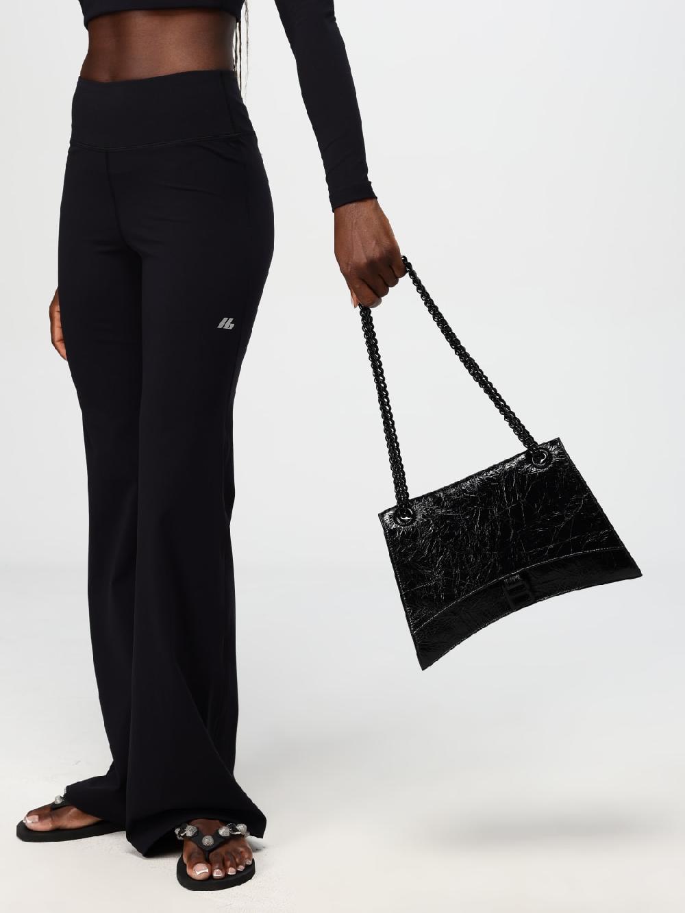 Giglio Borsa Crush Balenciaga In Pelle Stropicciata