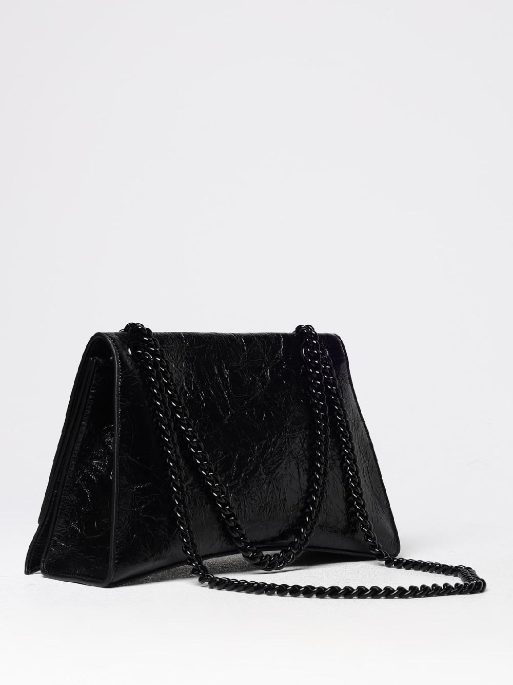 Giglio Borsa Crush Balenciaga In Pelle Stropicciata