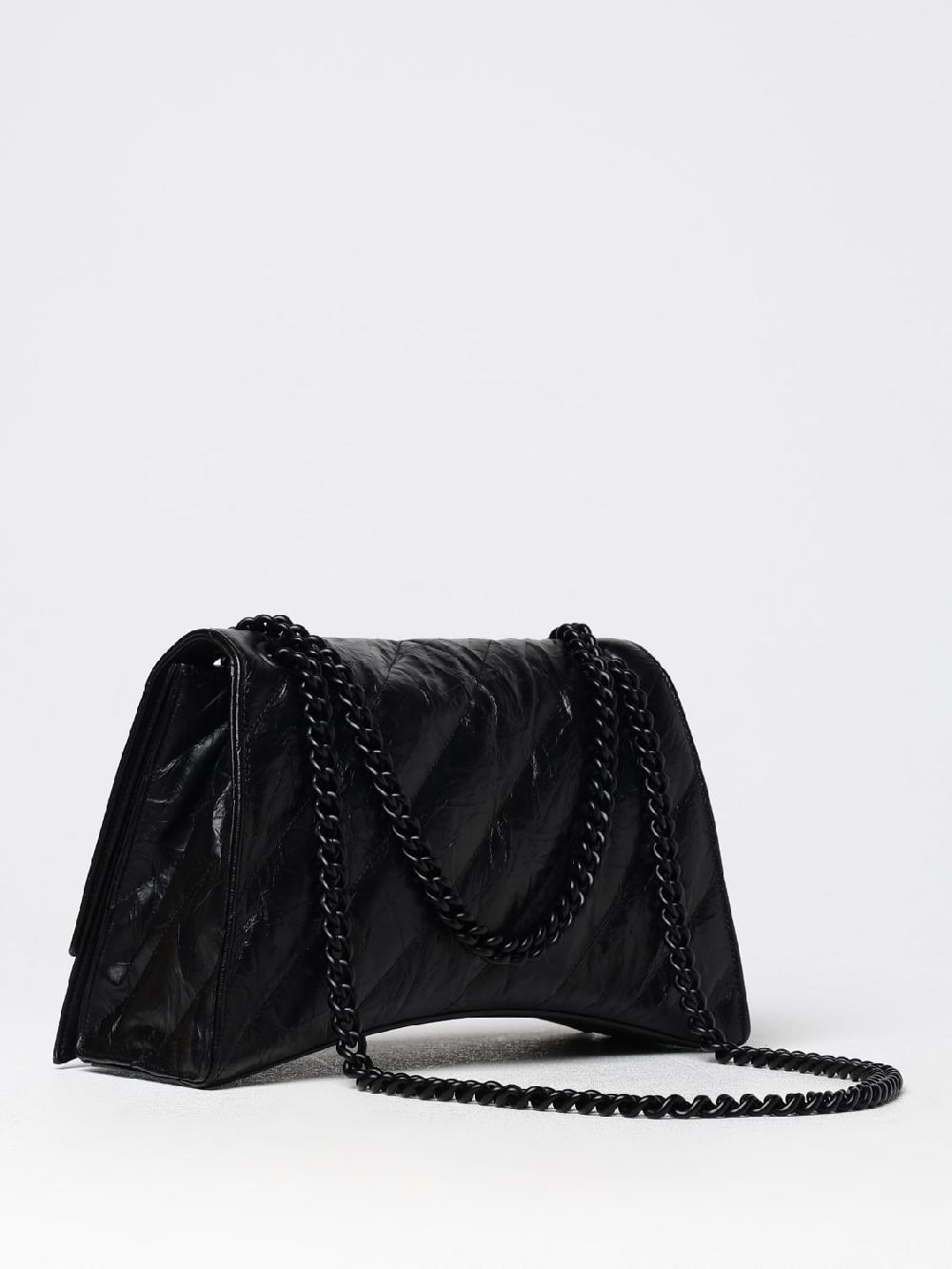 Giglio Borsa Crush Balenciaga In Pelle Stropicciata Matelassè