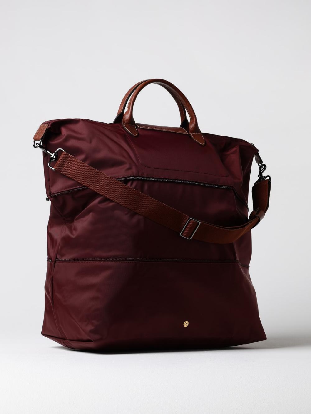 Giglio Borsa Da Viaggio Le Pliage Longchamp In Nylon Riciclato E Pelle