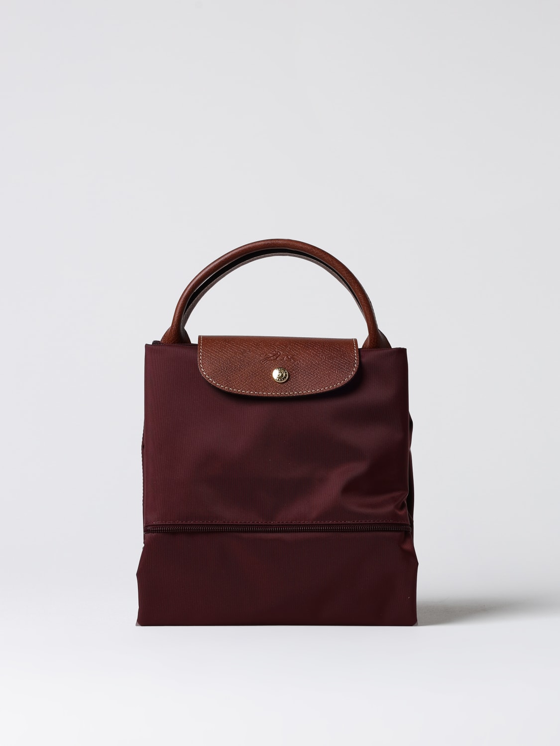 Giglio Borsa Da Viaggio Le Pliage Longchamp In Nylon Riciclato E Pelle