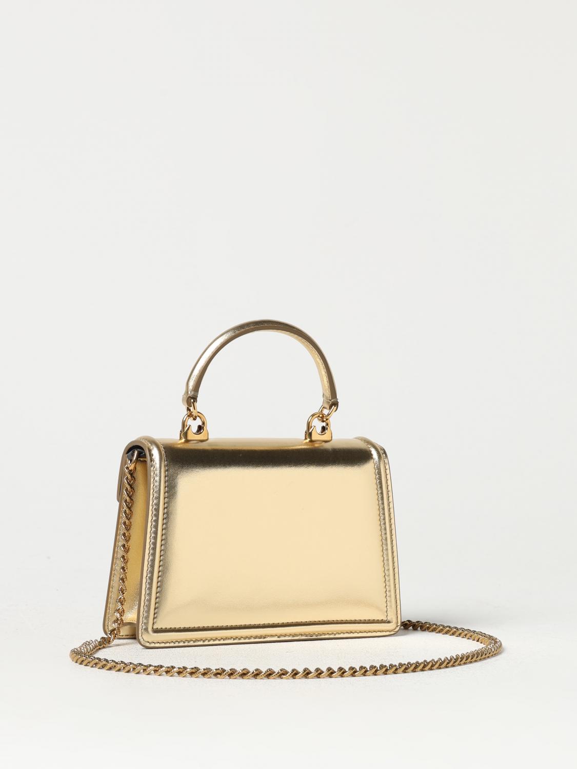 Giglio Borsa Devotion Dolce & Gabbana In Pelle Laminata