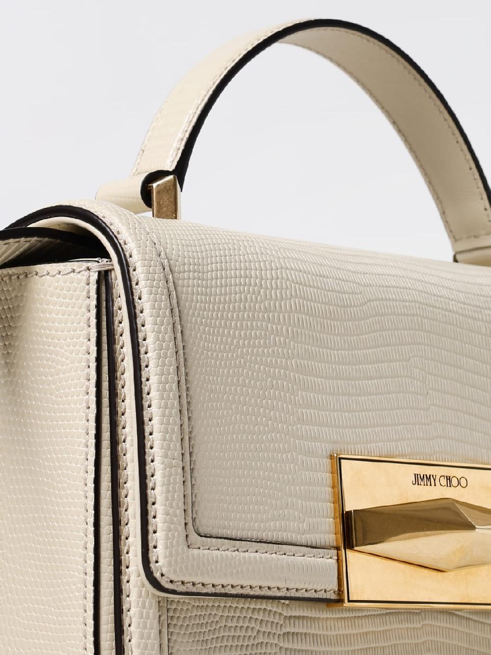 Giglio Borsa Diamond Jimmy Choo In Pelle Stampa Lucertola
