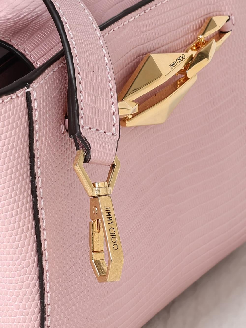 Giglio Borsa Diamond Jimmy Choo In Pelle Stampa Lucertola