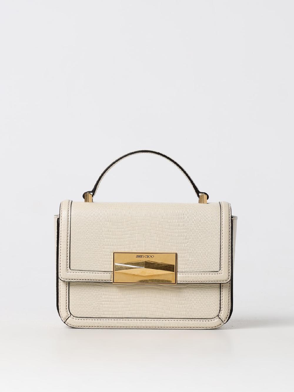 Giglio Borsa Diamond Jimmy Choo in pelle stampa lucertola