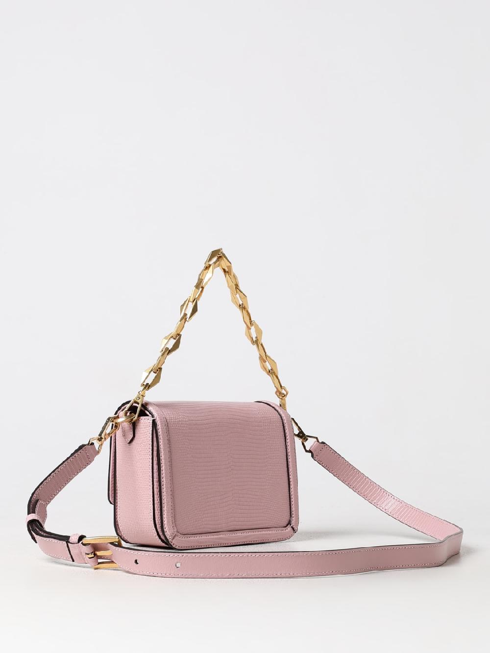 Giglio Borsa Diamond Jimmy Choo In Pelle Stampa Rettile