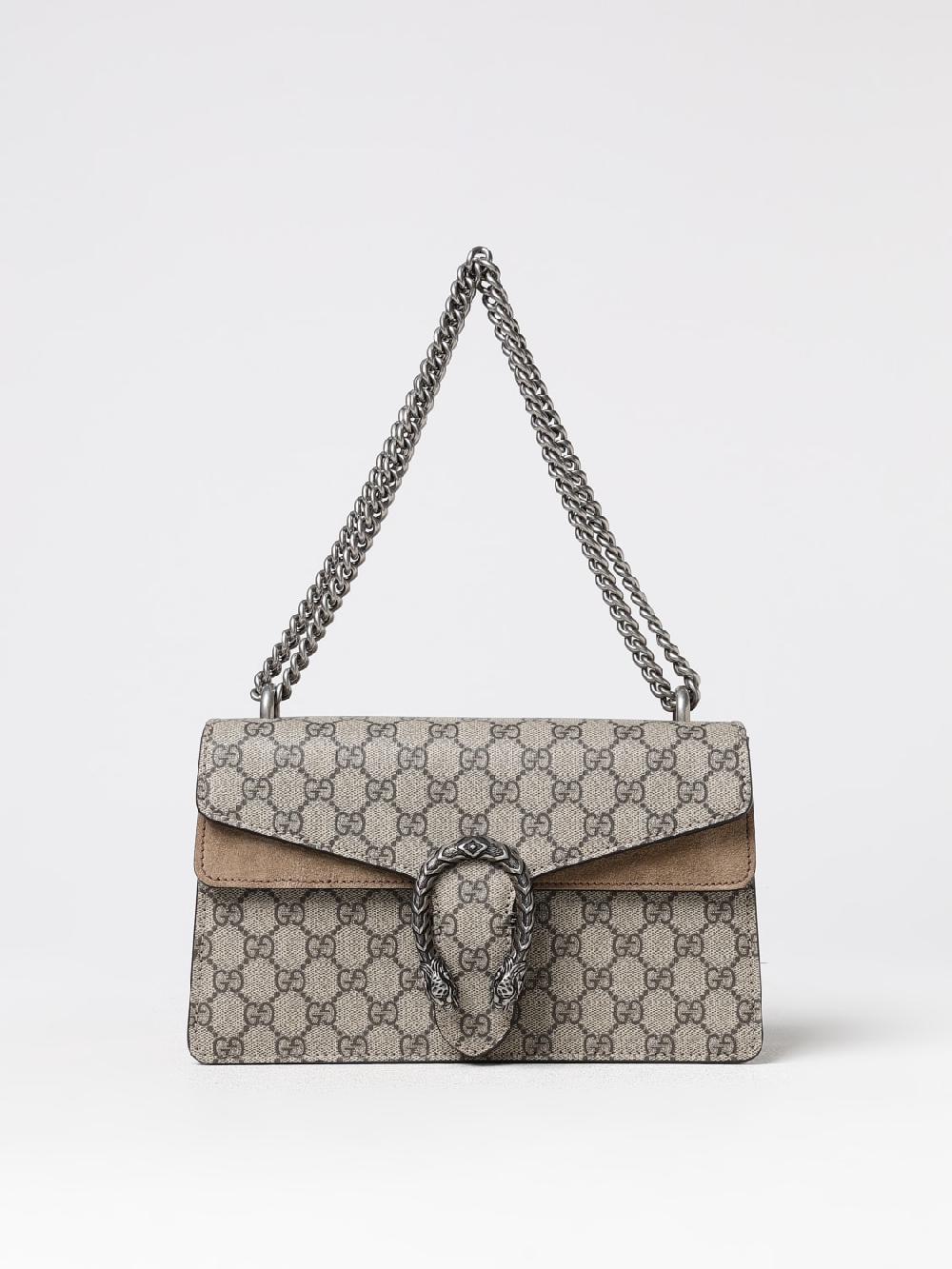 Giglio Borsa Dionysus Gucci in tessuto GG Supreme e camoscio