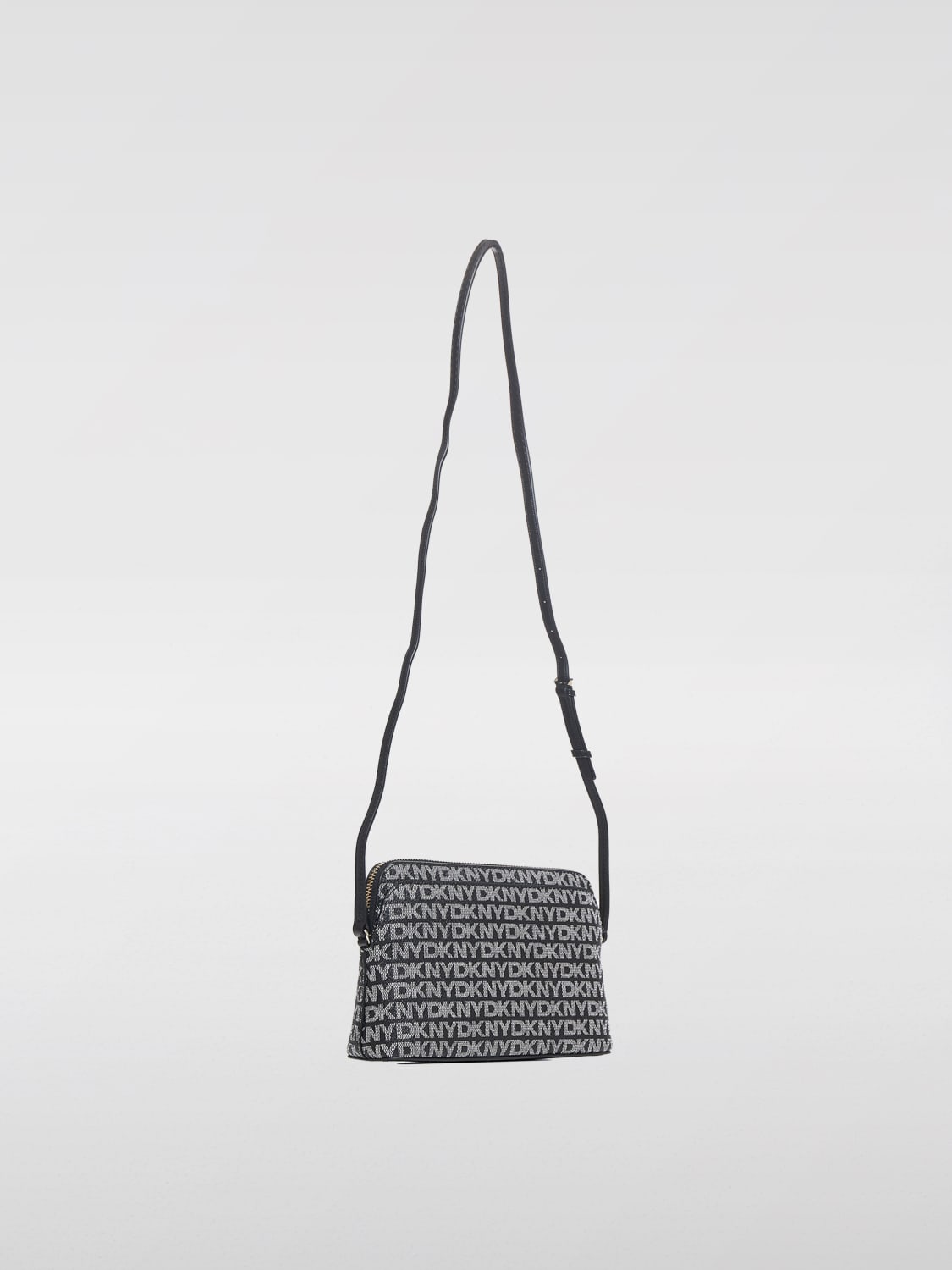 Giglio Borsa Dkny In Cotone Spalmato Con Monogram All Over