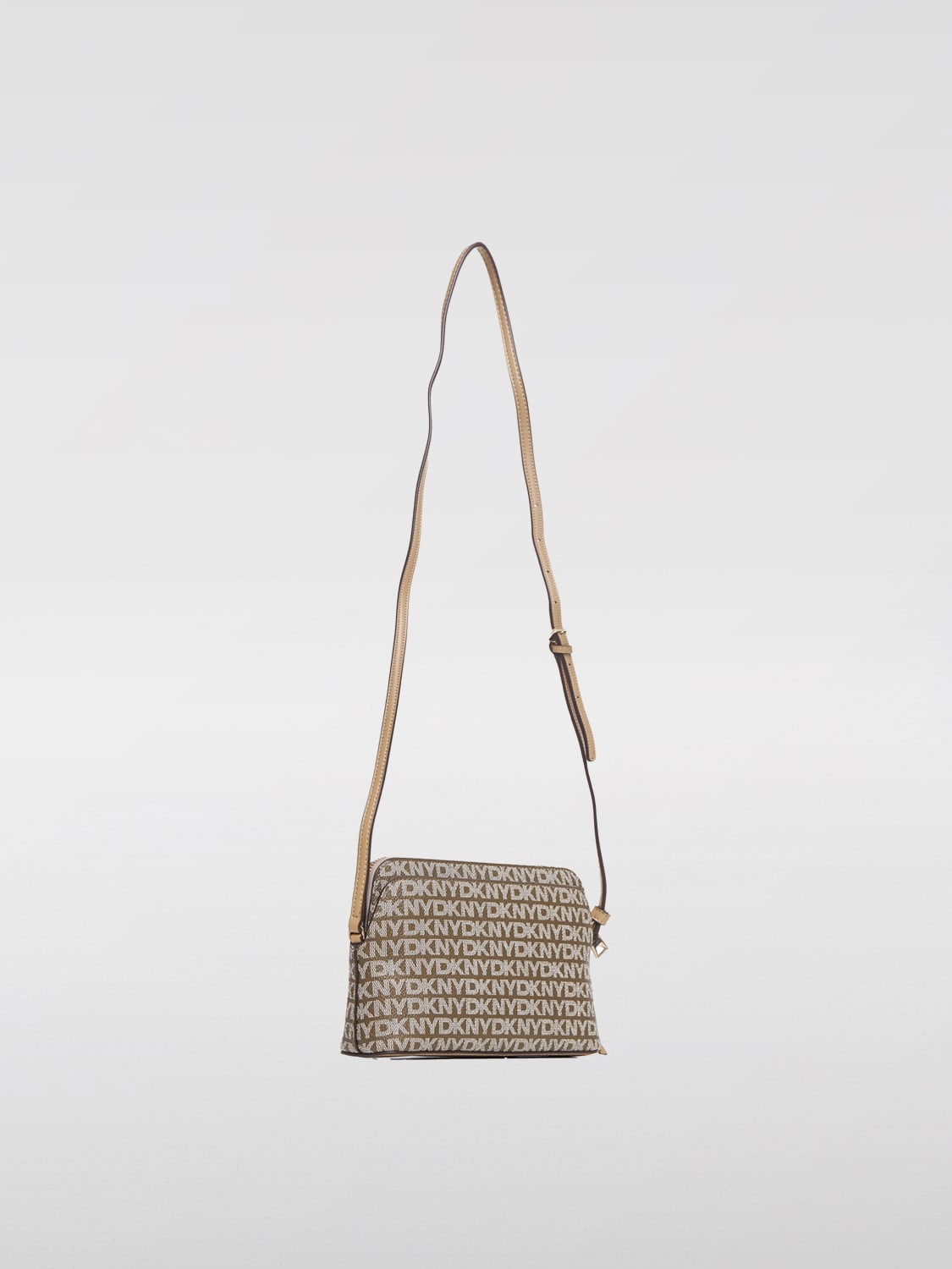 Giglio Borsa Dkny In Cotone Spalmato Con Monogram All Over