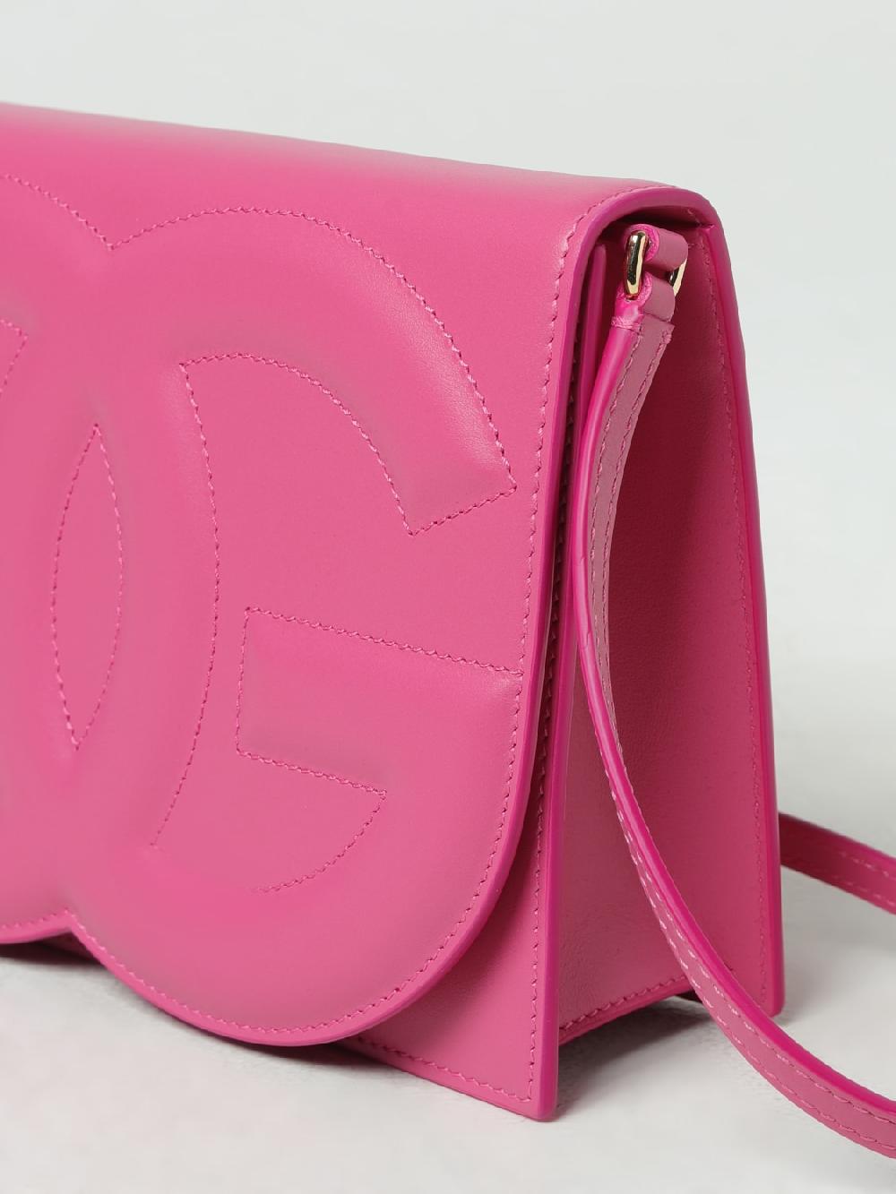 Giglio Borsa Dolce & Gabbana In Pelle Con Logo Embossed