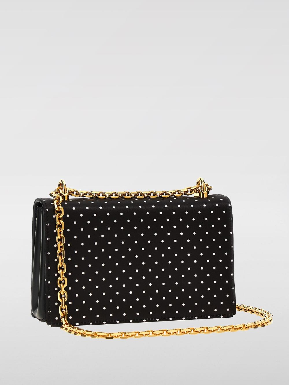 Giglio Borsa Dolce & Gabbana In Raso A Pois Con Monogram DG