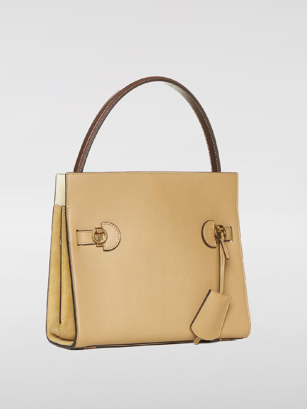 Giglio Borsa Double Lee Radziwill Tory Burch In Pelle