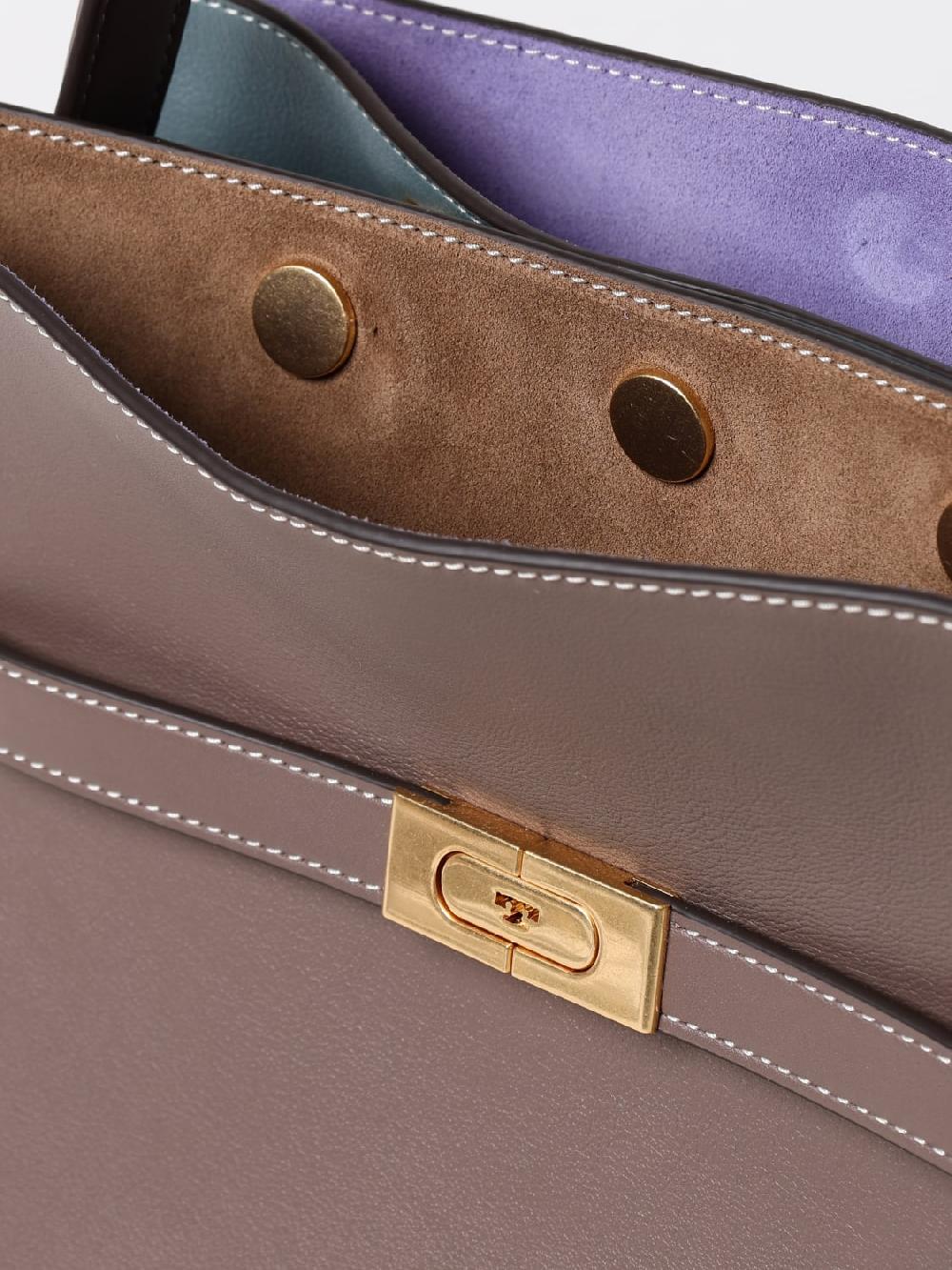 Giglio Borsa Double Lee Radzwill Tory Burch In Pelle