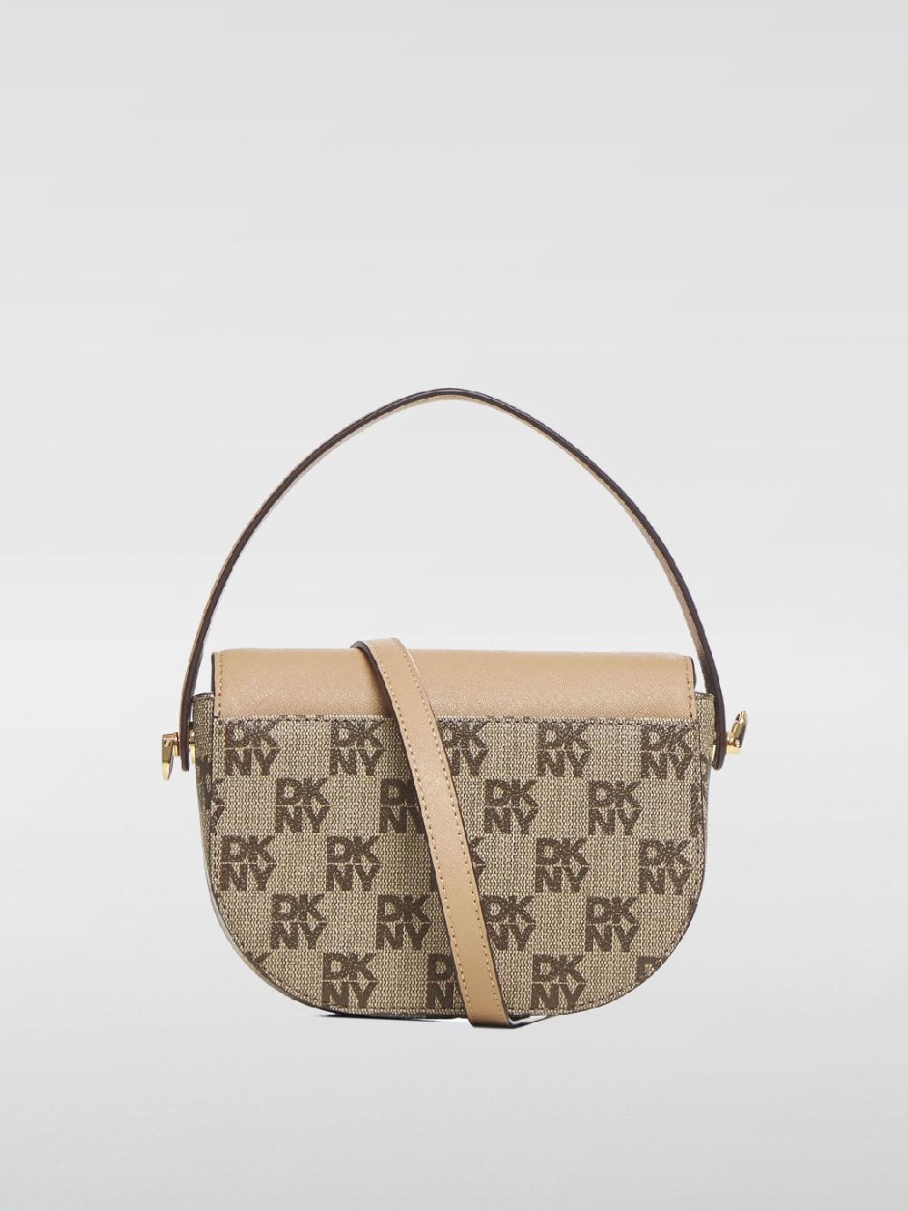 Giglio Borsa Echo Dkny In Cotone Spalmato E Pelle Sintetica Saffiano