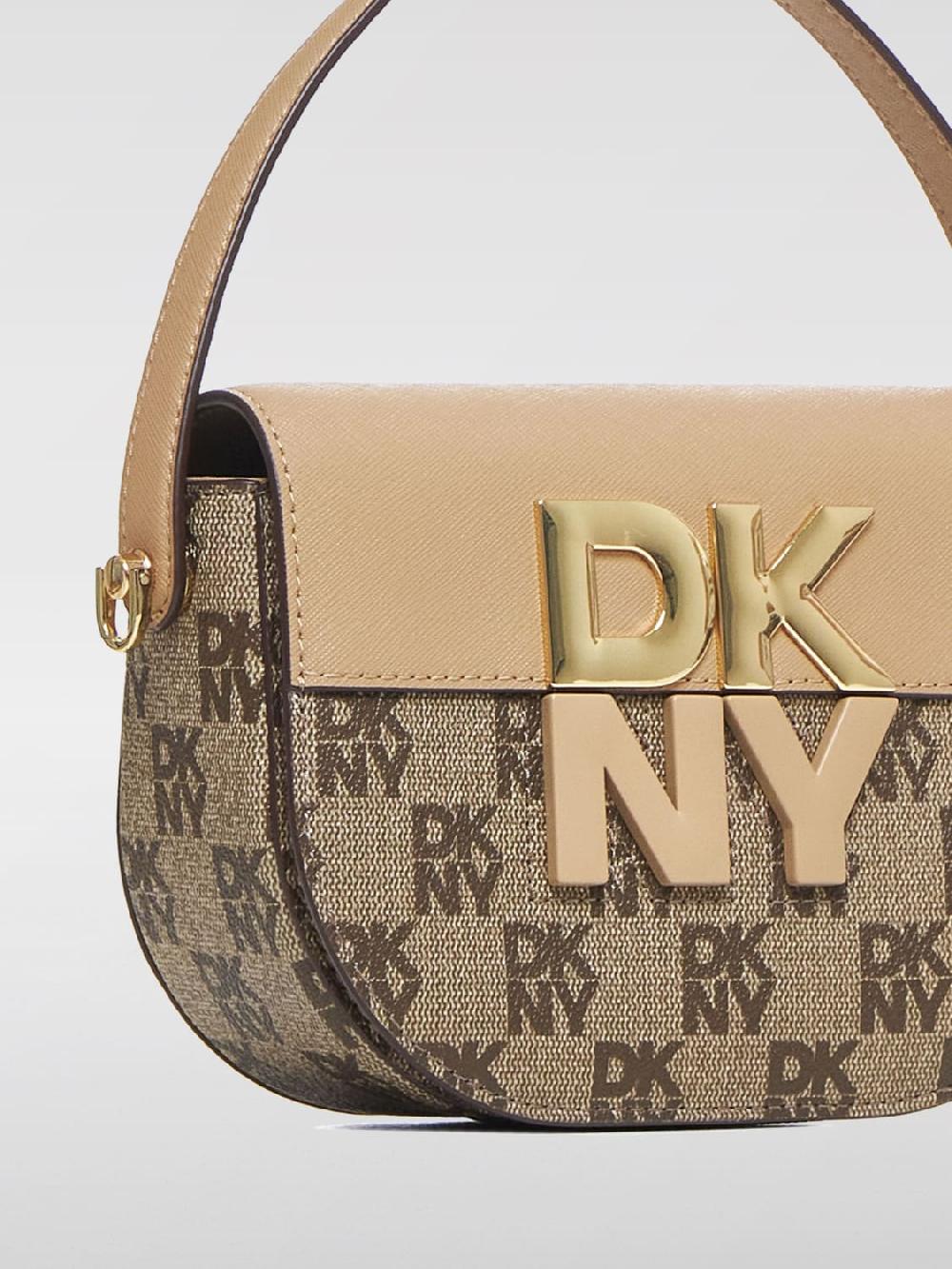 Giglio Borsa Echo Dkny In Cotone Spalmato E Pelle Sintetica Saffiano
