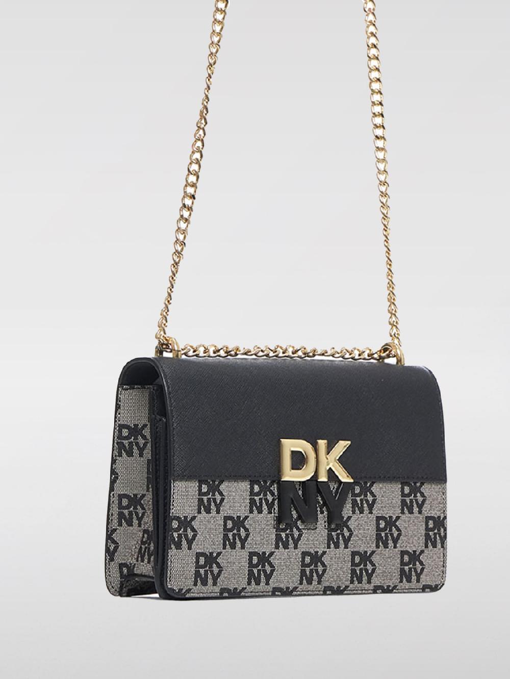 Giglio Borsa Echo Dkny In Cotone Spalmato E Pelle Sintetica Saffiano