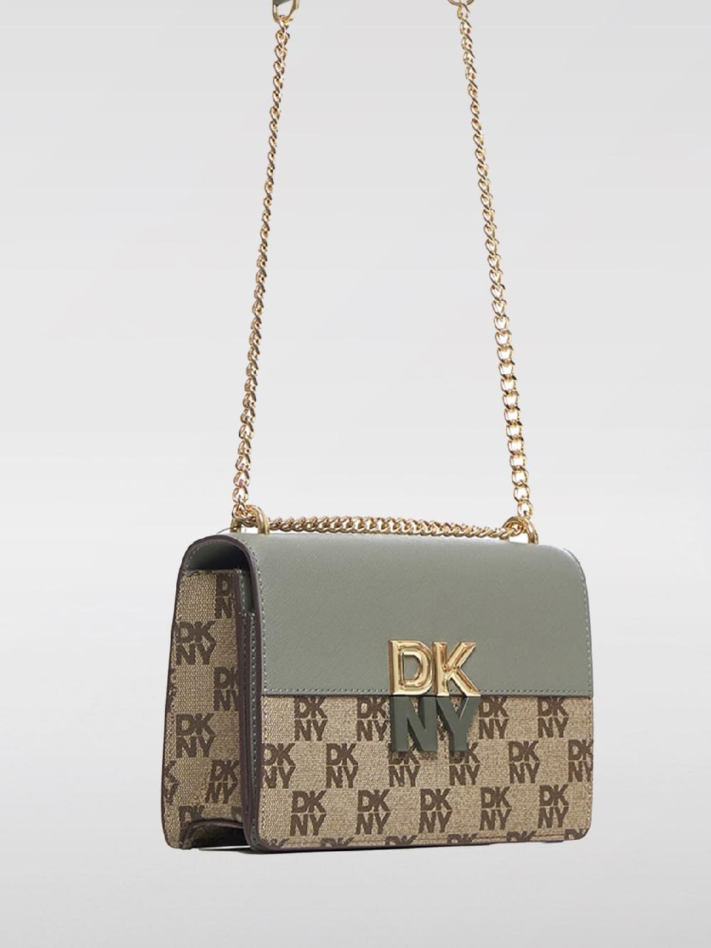 Giglio Borsa Echo Dkny In Cotone Spalmato E Pelle Sintetica Saffiano