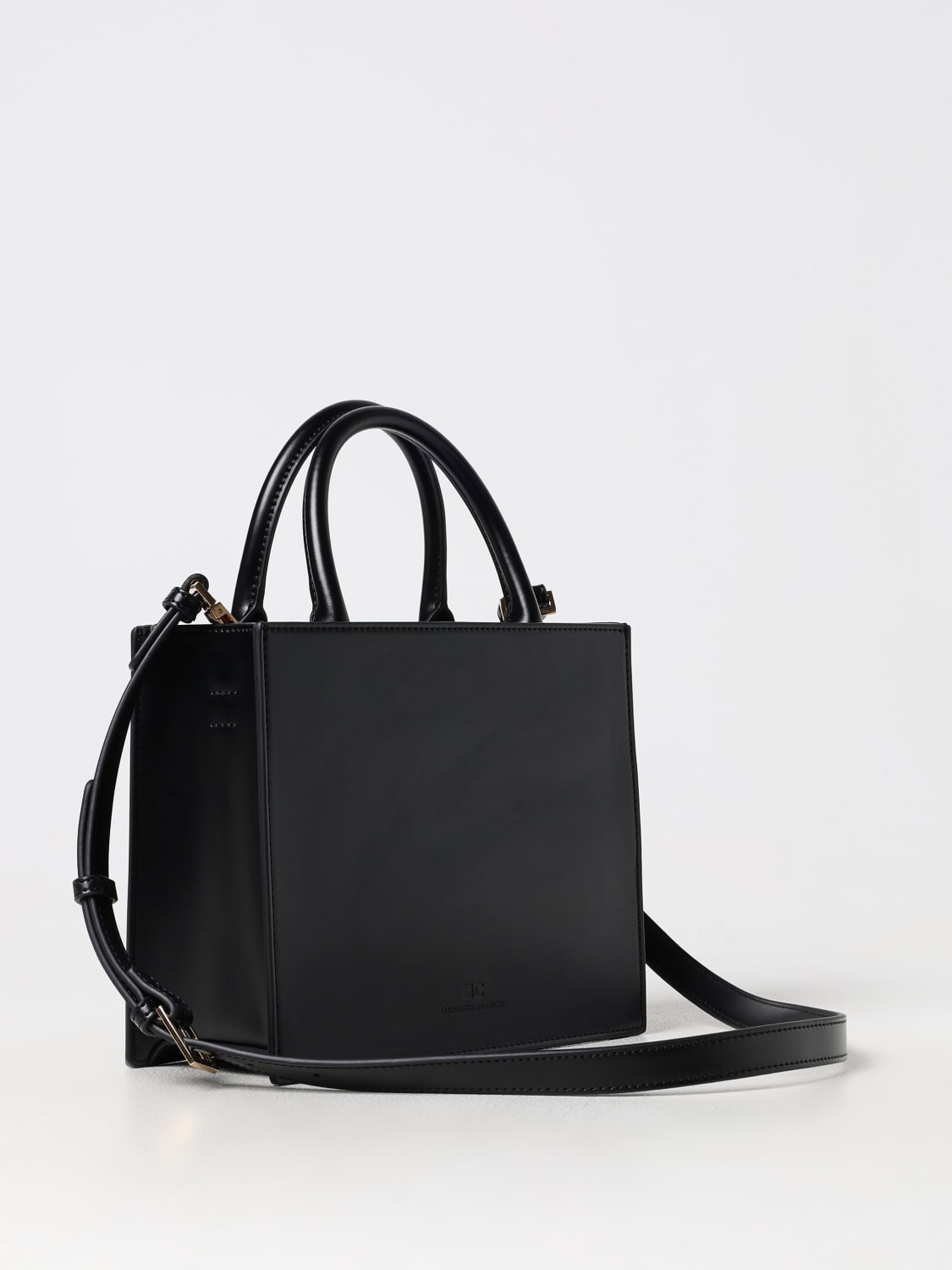 Giglio Borsa Elisabetta Franchi In Pelle Sintetica Con Logo