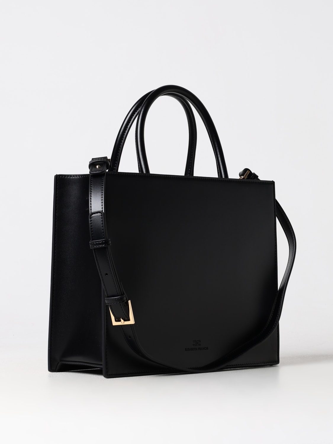Giglio Borsa Elisabetta Franchi In Pelle Sintetica Con Logo