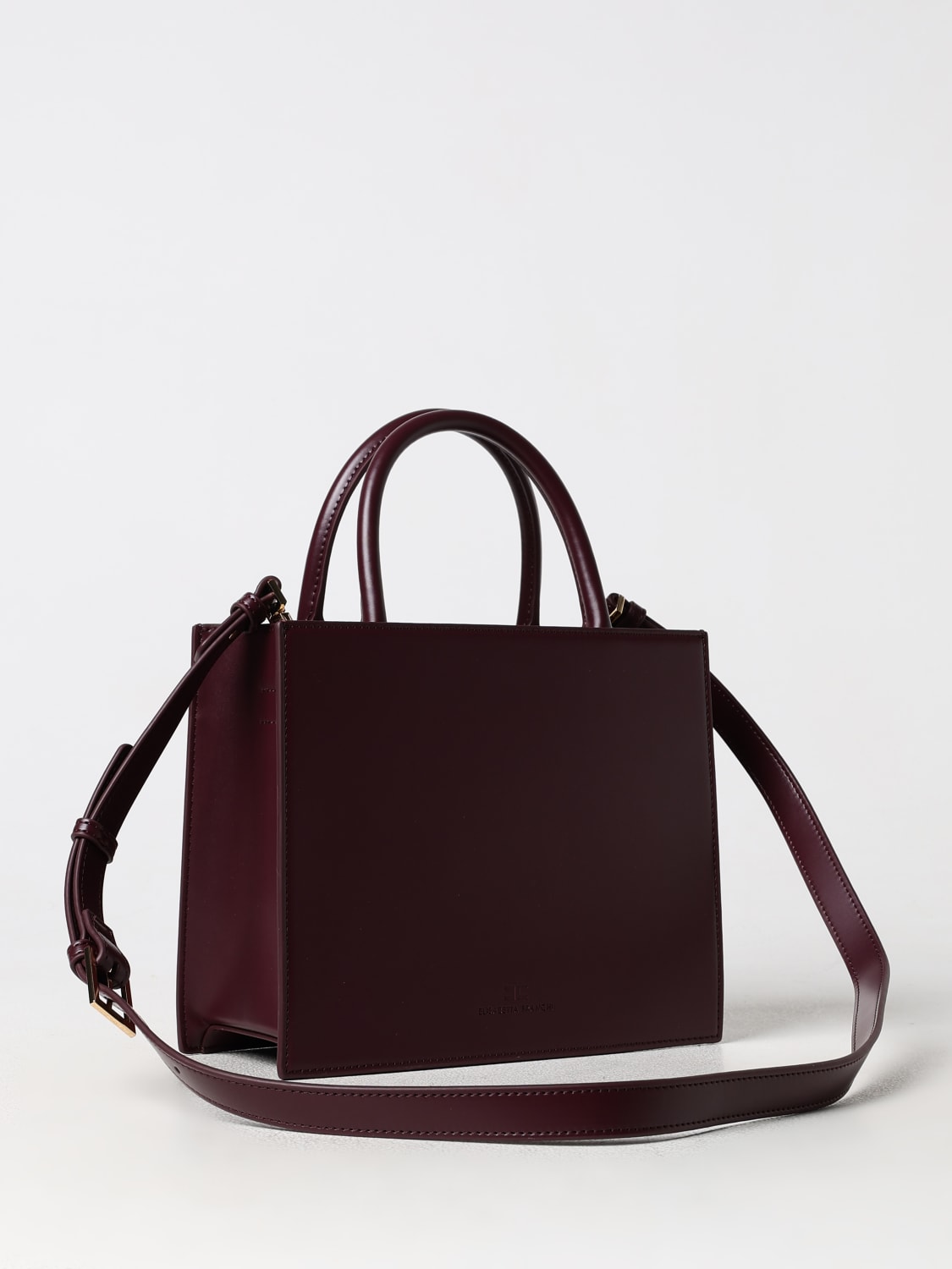 Giglio Borsa Elisabetta Franchi In Pelle Sintetica Con Logo
