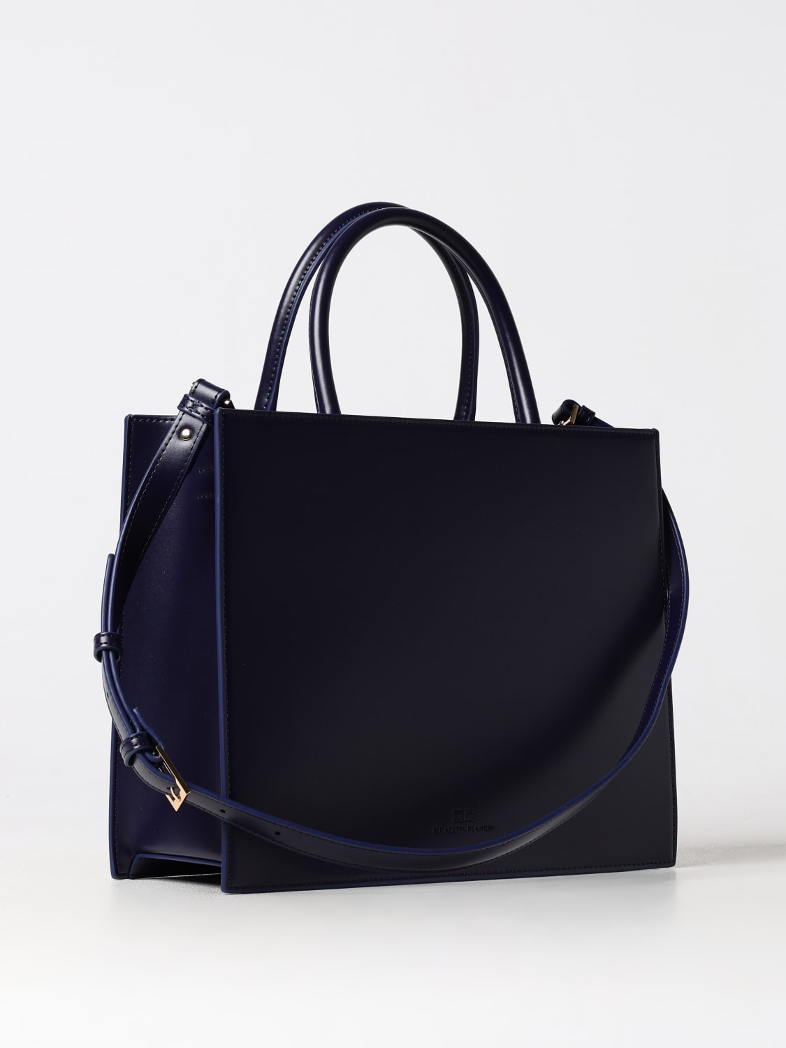 Giglio Borsa Elisabetta Franchi In Pelle Sintetica Con Logo