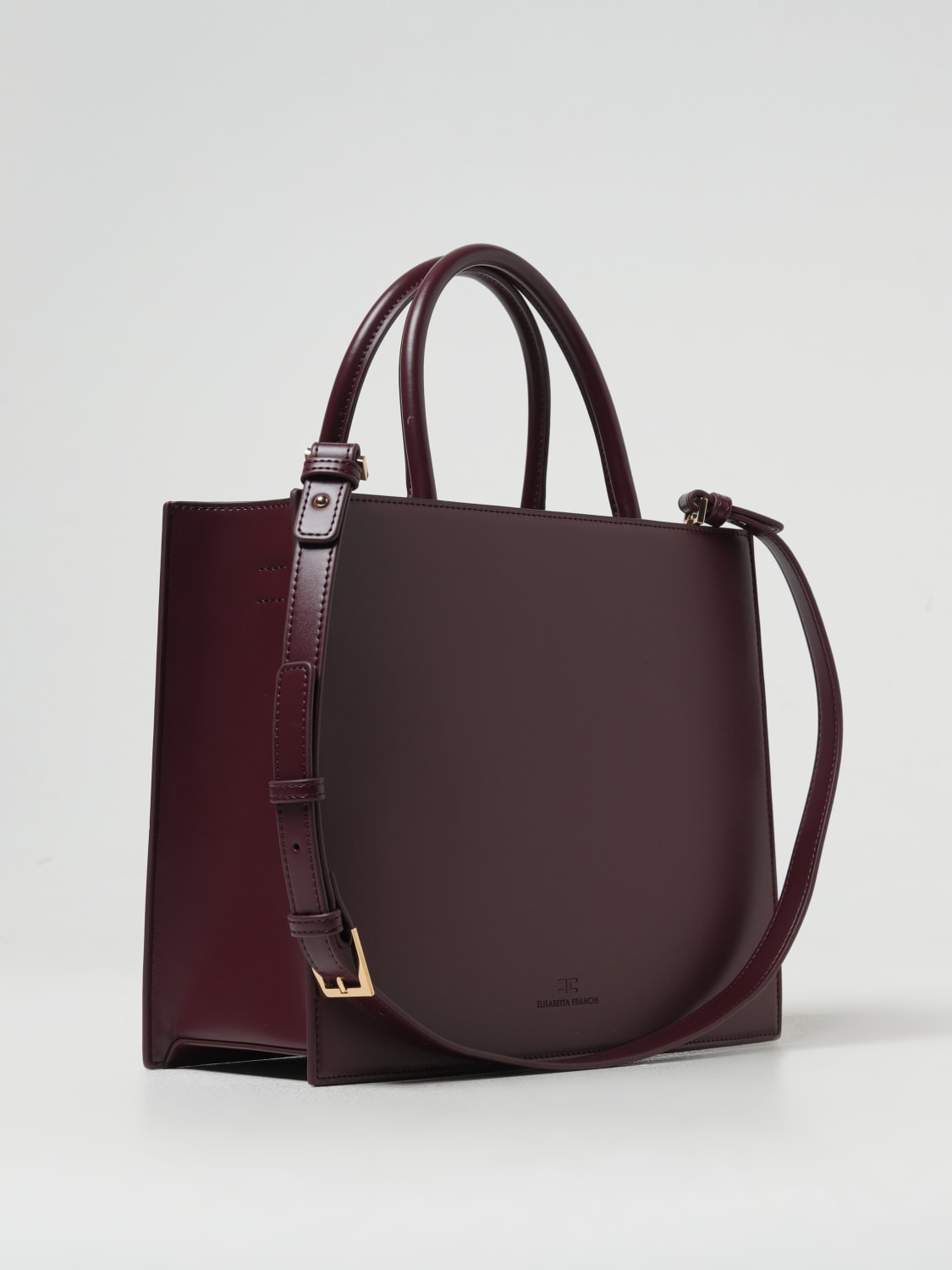 Giglio Borsa Elisabetta Franchi In Pelle Sintetica Con Logo
