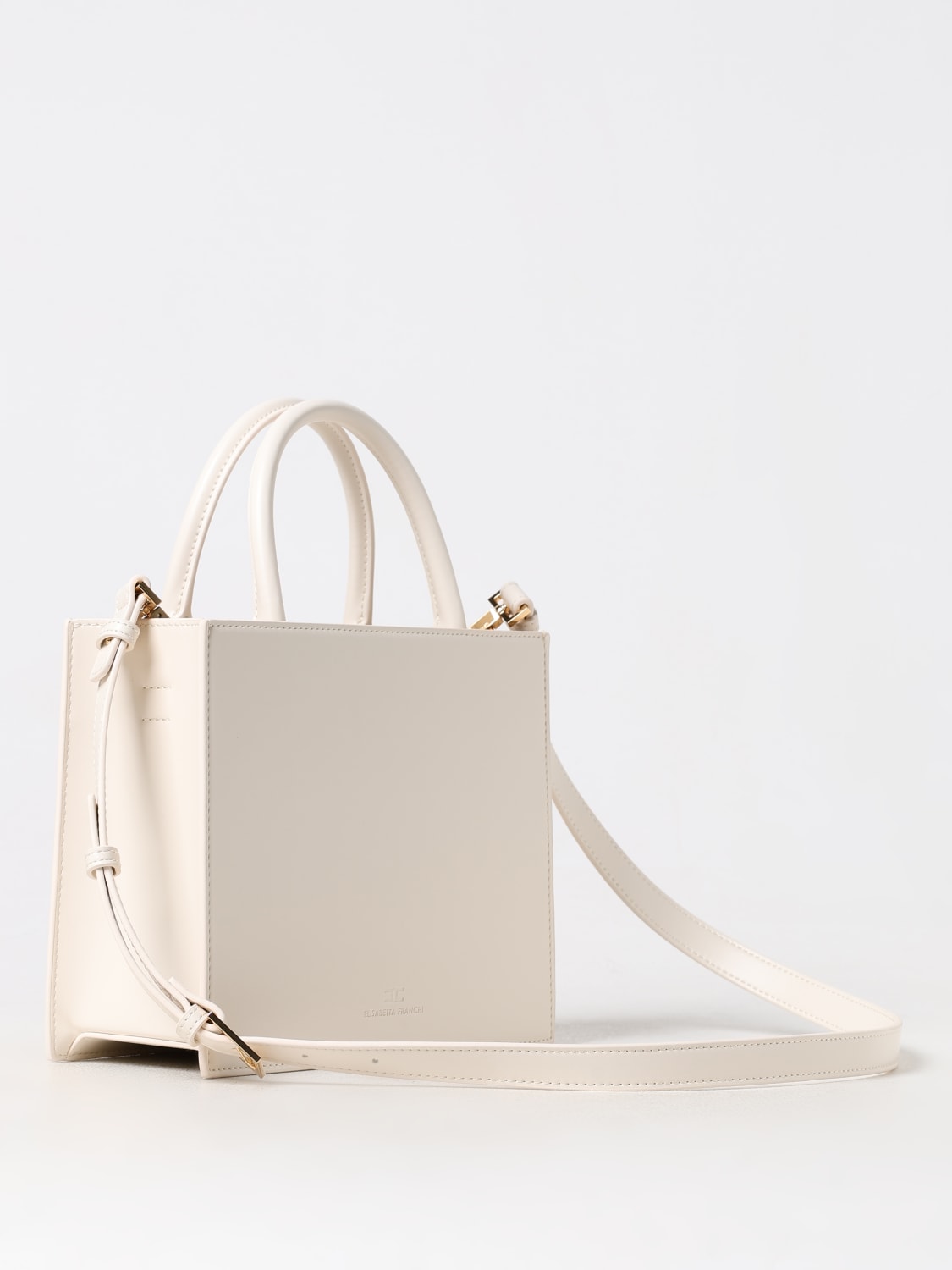 Giglio Borsa Elisabetta Franchi In Pelle Sintetica Con Logo