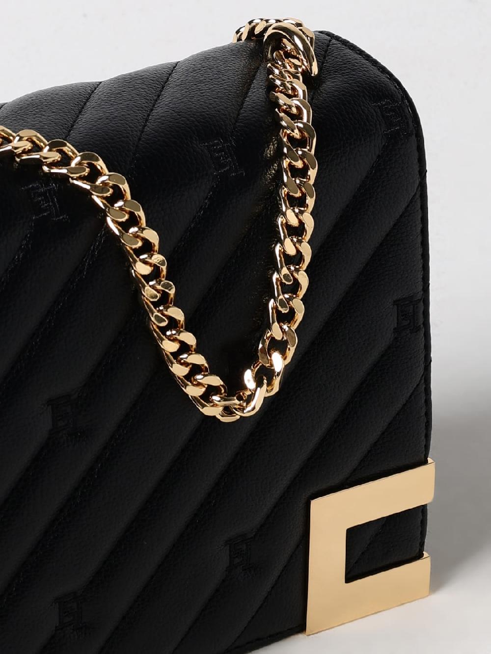 Giglio Borsa Elisabetta Franchi In Pelle Sintetica Trapuntata