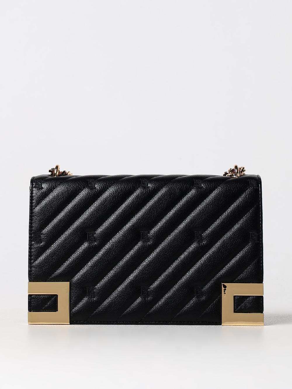 Giglio Borsa Elisabetta Franchi in pelle sintetica trapuntata