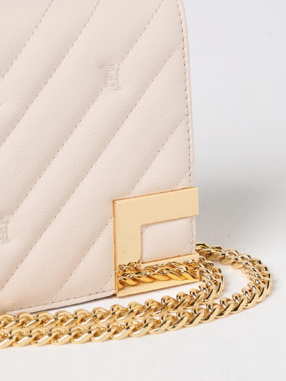 Giglio Borsa Elisabetta Franchi In Pelle Sintetica Trapuntata